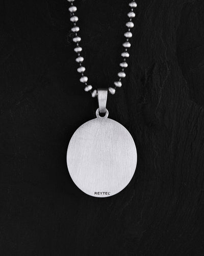 Pendentif en argent JÉSUS-CHRIST AVEC COURONNE D'ÉPINES