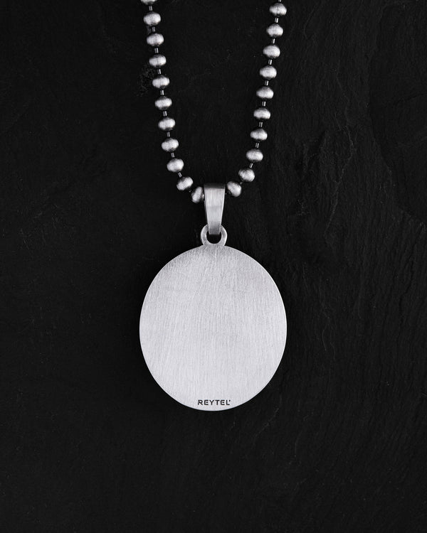 Silver pendant JESUS CHRIST WITH CROWN OF THORNS