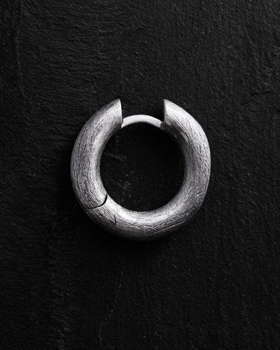 Silver single - earring MIRROR