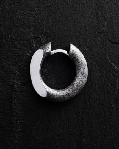 Silver single - earring MIRROR