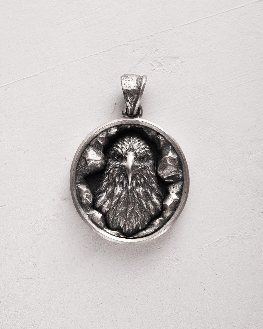 Silver pendant EAGLE