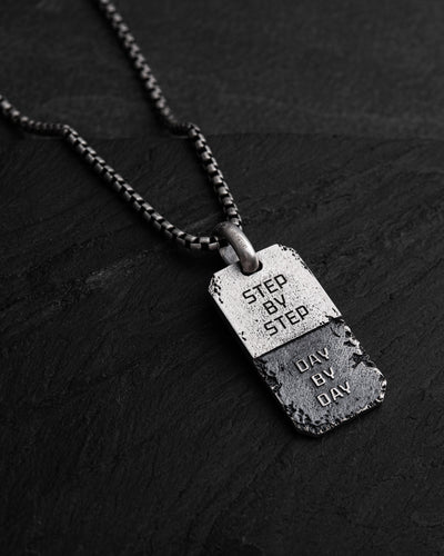 Silver pendant STEP BY STEP