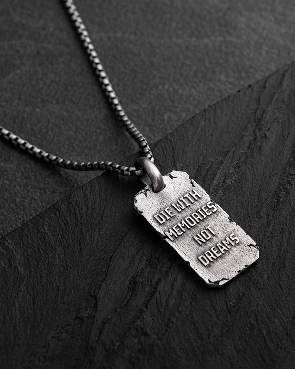 Silver pendant REMINDER