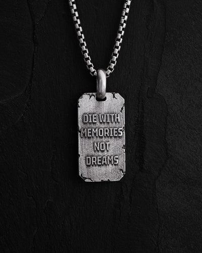 Silver pendant REMINDER