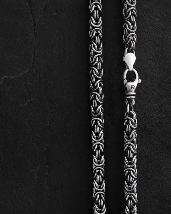 Chaîne en argent CORDE D'AMARRAGE