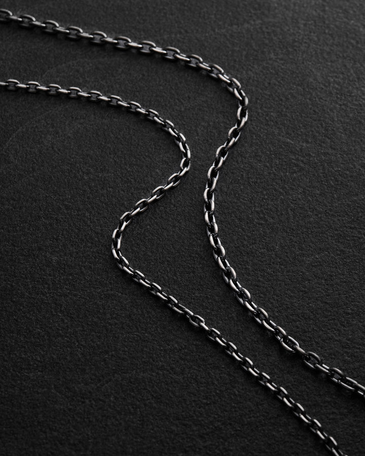 Mini chaîne CABLE argentée