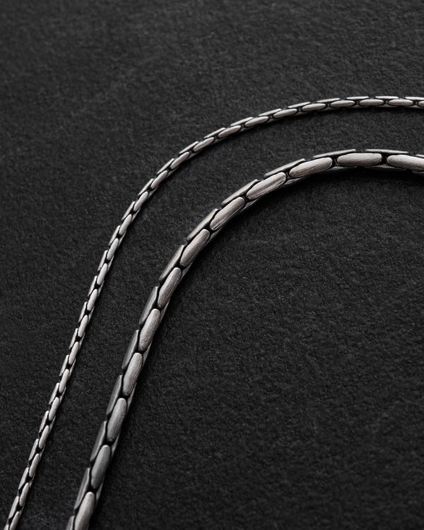 Silver chain - weave CARDANO