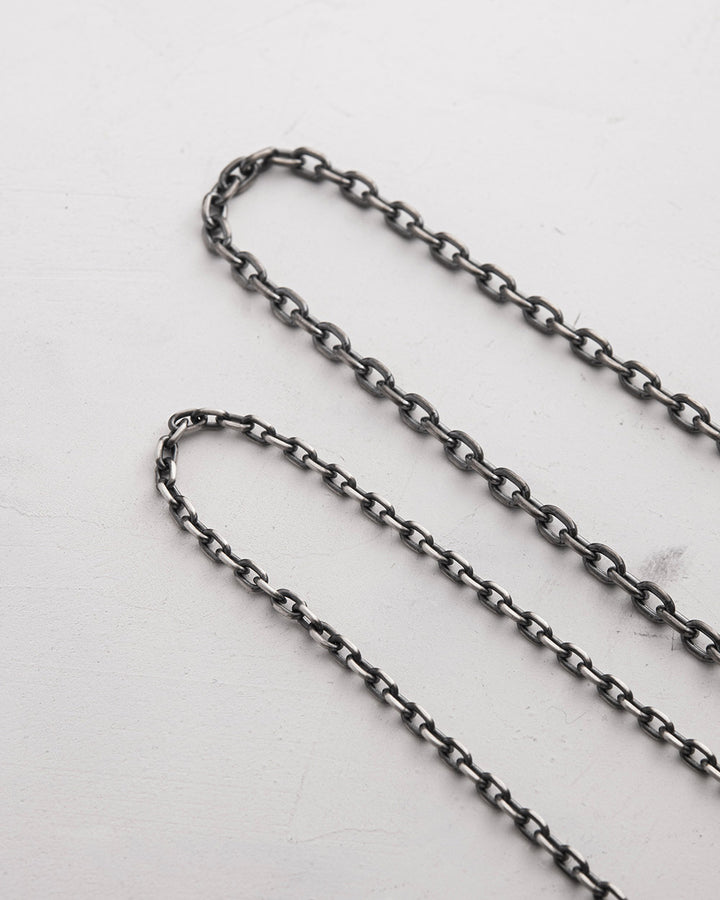 Mini chaîne CABLE argentée