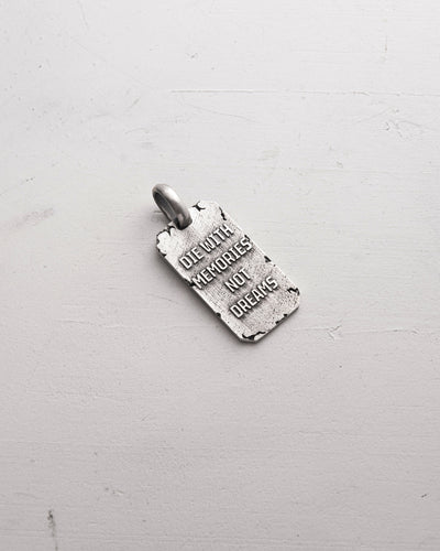 Silver pendant REMINDER