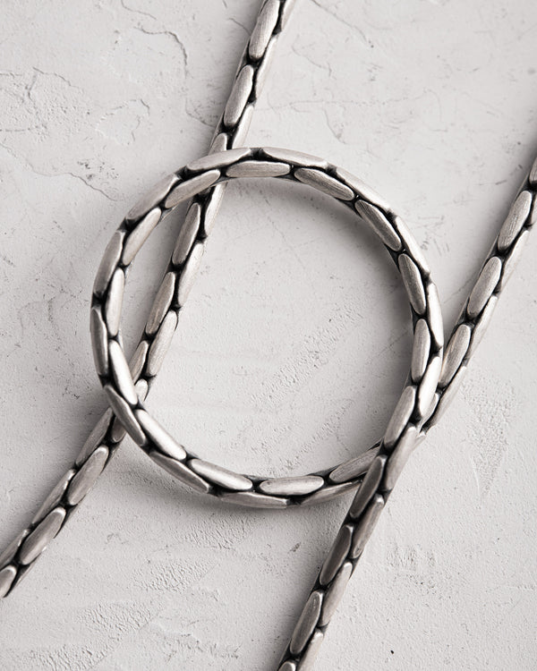 Silver chain - weave CARDANO