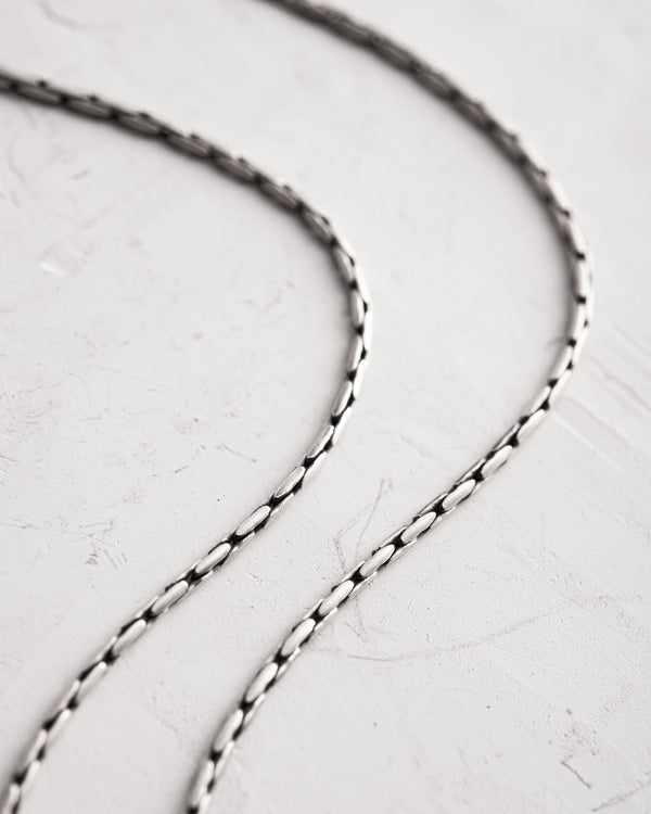 Silver chain - weave CARDANO mini