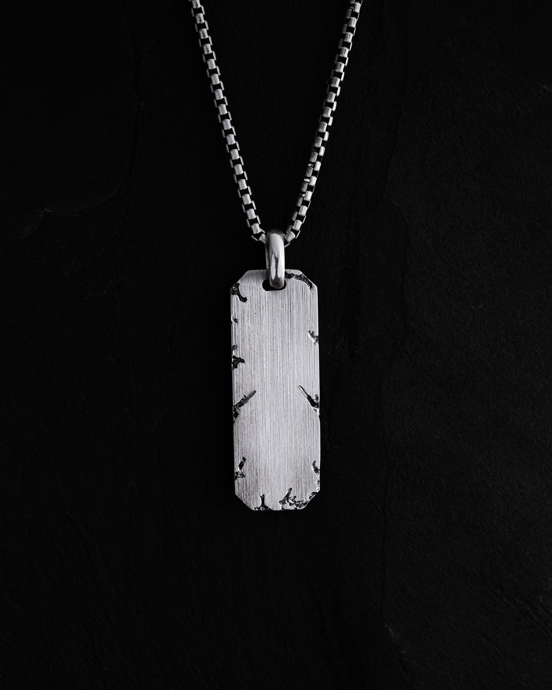 Silver pendant AGAINST THE FLOW