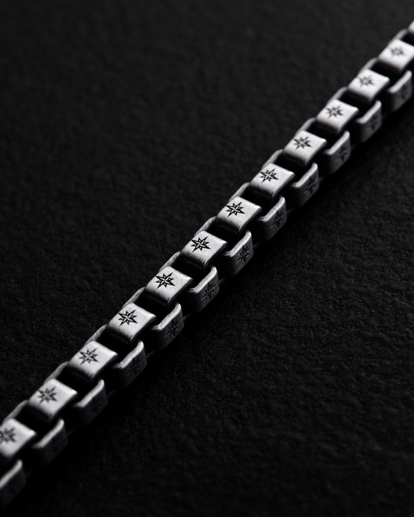 Silver bracelet POLAR STAR