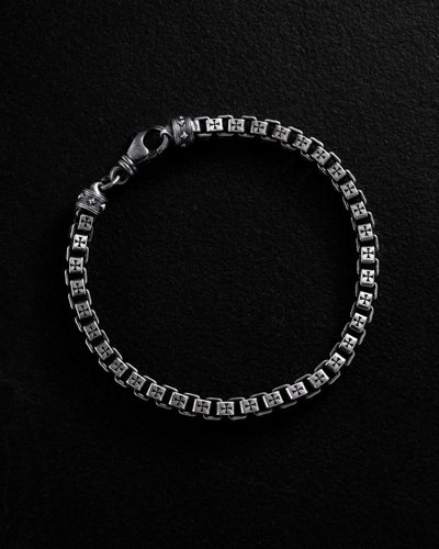 Silver bracelet MALTESE CROSS