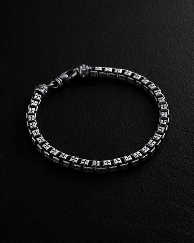 Silver bracelet MALTESE CROSS