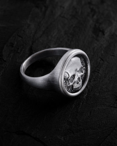 Silver ring AETERNUM
