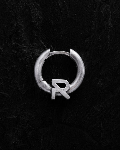 Orecchino singolo in argento REYTEL