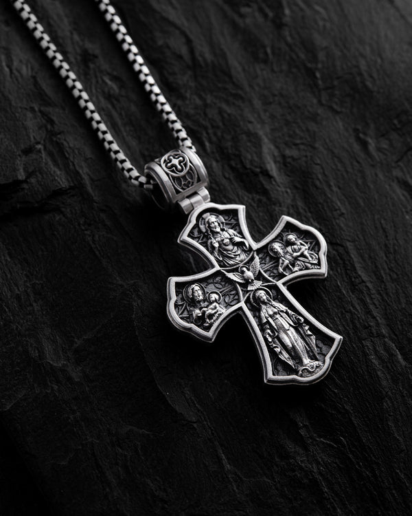 Silver cross FOUR WAY CROSS MEDALS