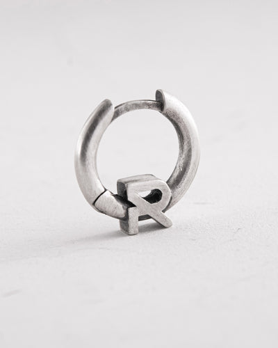 Orecchino singolo in argento REYTEL