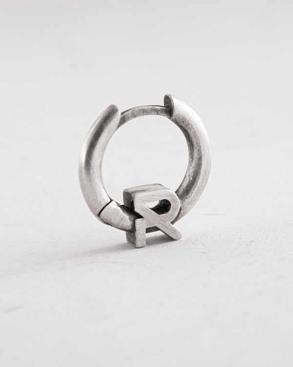 Orecchino singolo in argento REYTEL