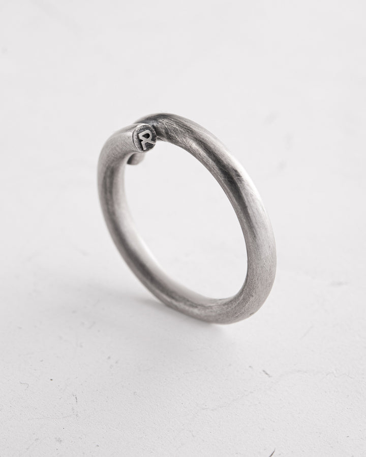 Silver ring VALG