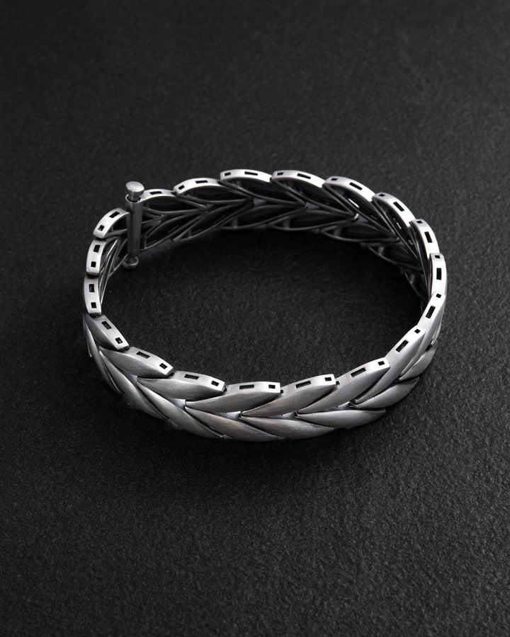 Silver bracelet TRITICUM