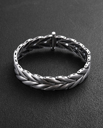 Silver bracelet TRITICUM