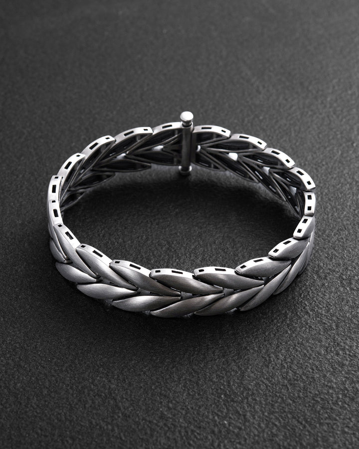 Silver bracelet TRITICUM