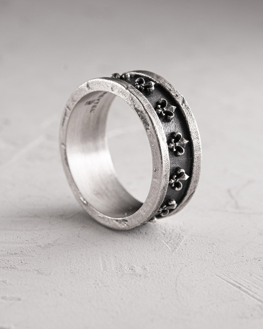 Silver ring FLEUR DE LIS