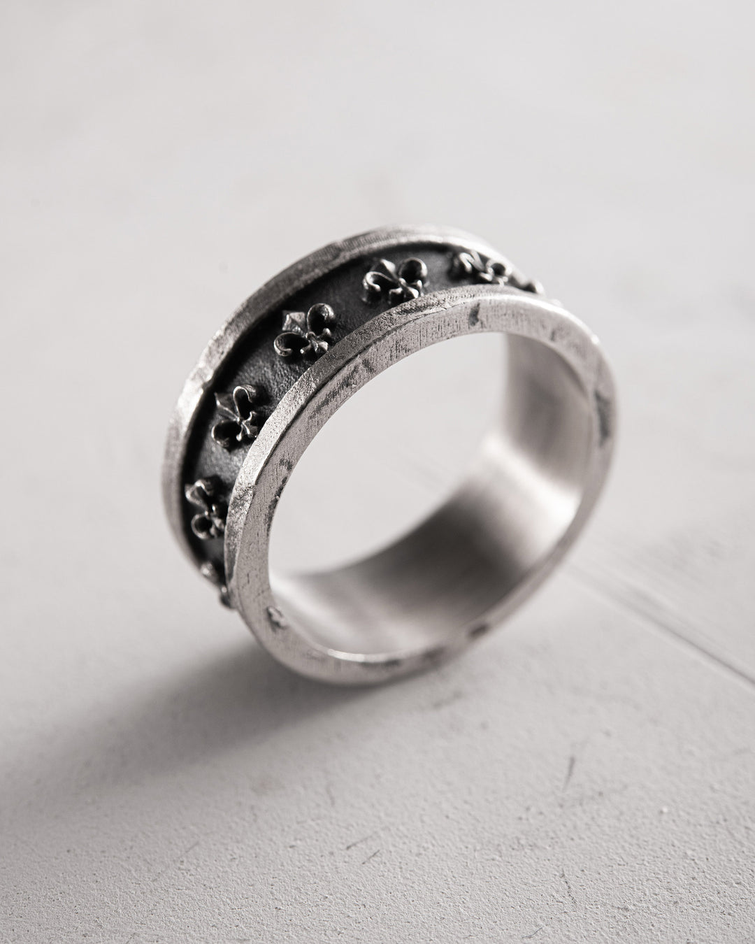 Silver ring FLEUR DE LIS