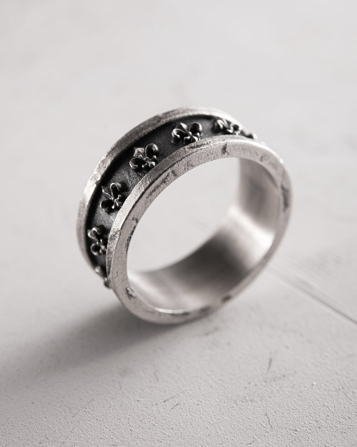 Silver ring FLEUR DE LIS