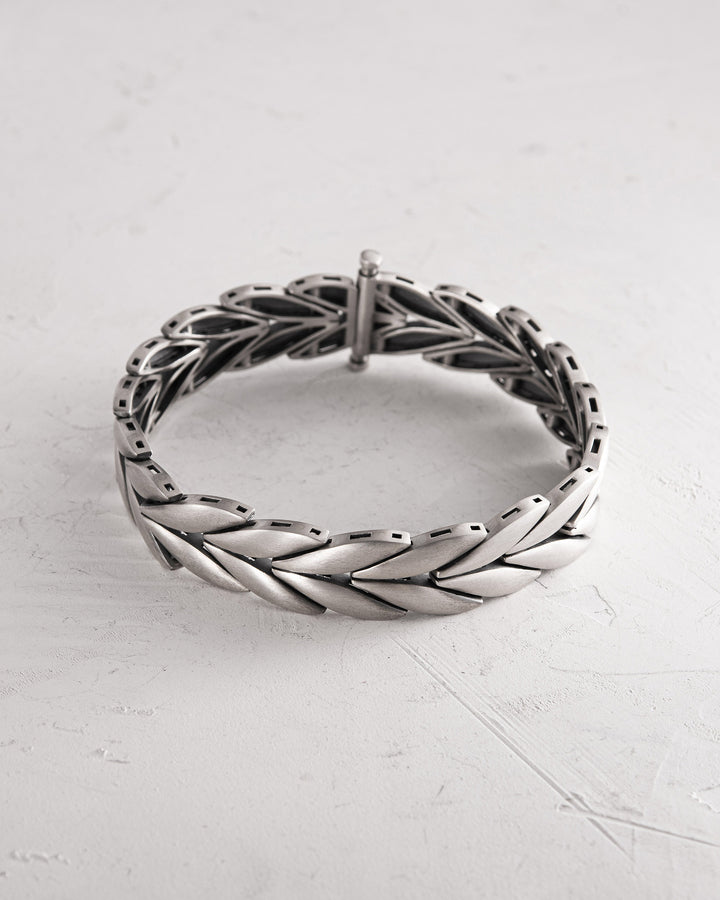 Silver bracelet TRITICUM