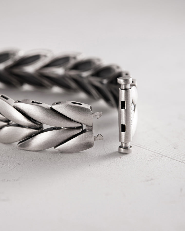 Silver bracelet TRITICUM