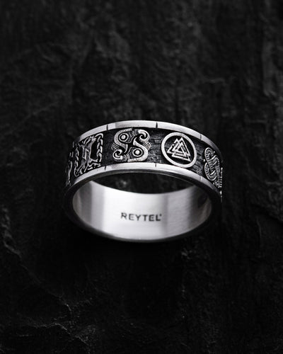 Silver ring NORDIC LEGACY