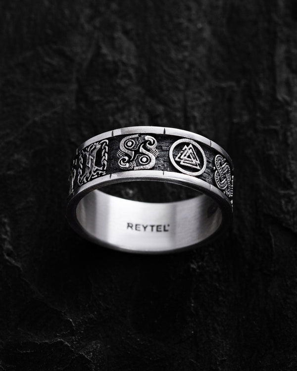 Silver ring NORDIC LEGACY