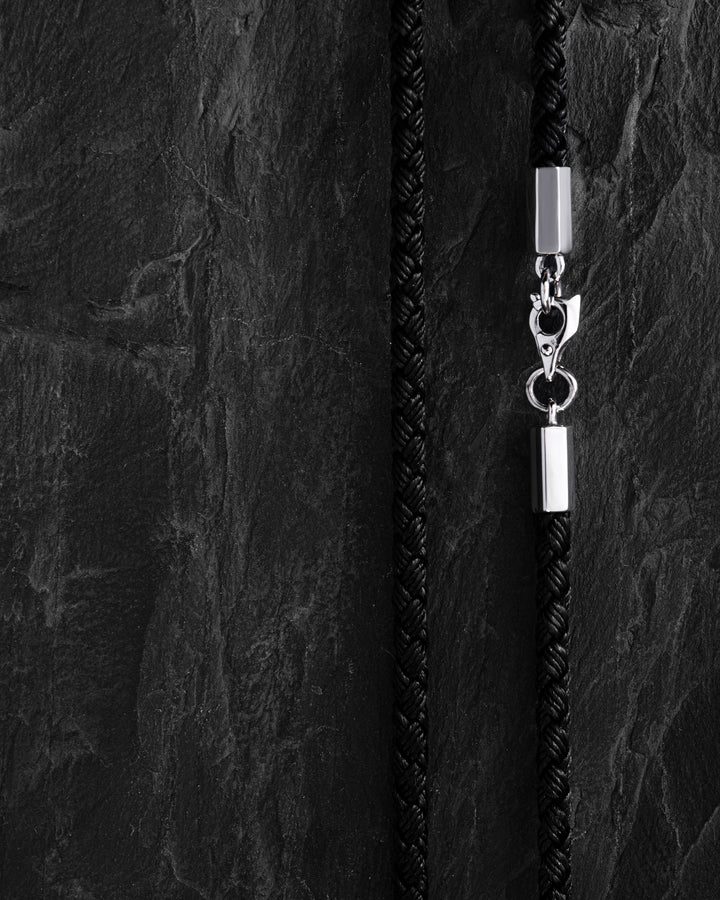 Seam cord FACET with 14k white gold inserts