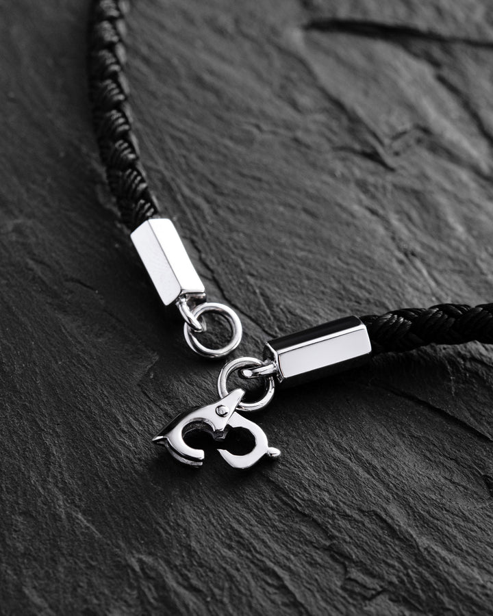 Seam cord FACET with 14k white gold inserts