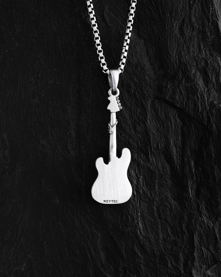 Silver pendant ROCK GUITAR
