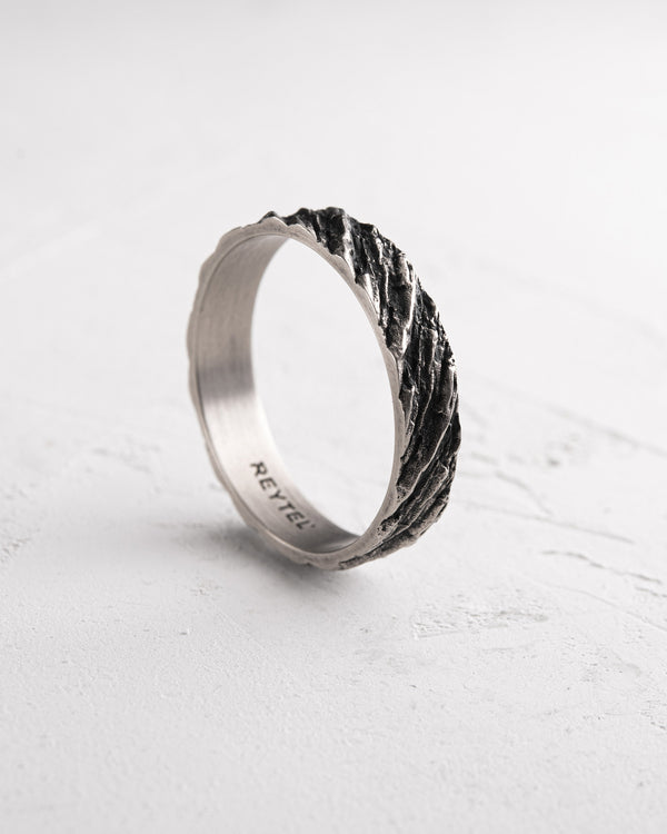 Bague KRIGER en or blanc 14 carats