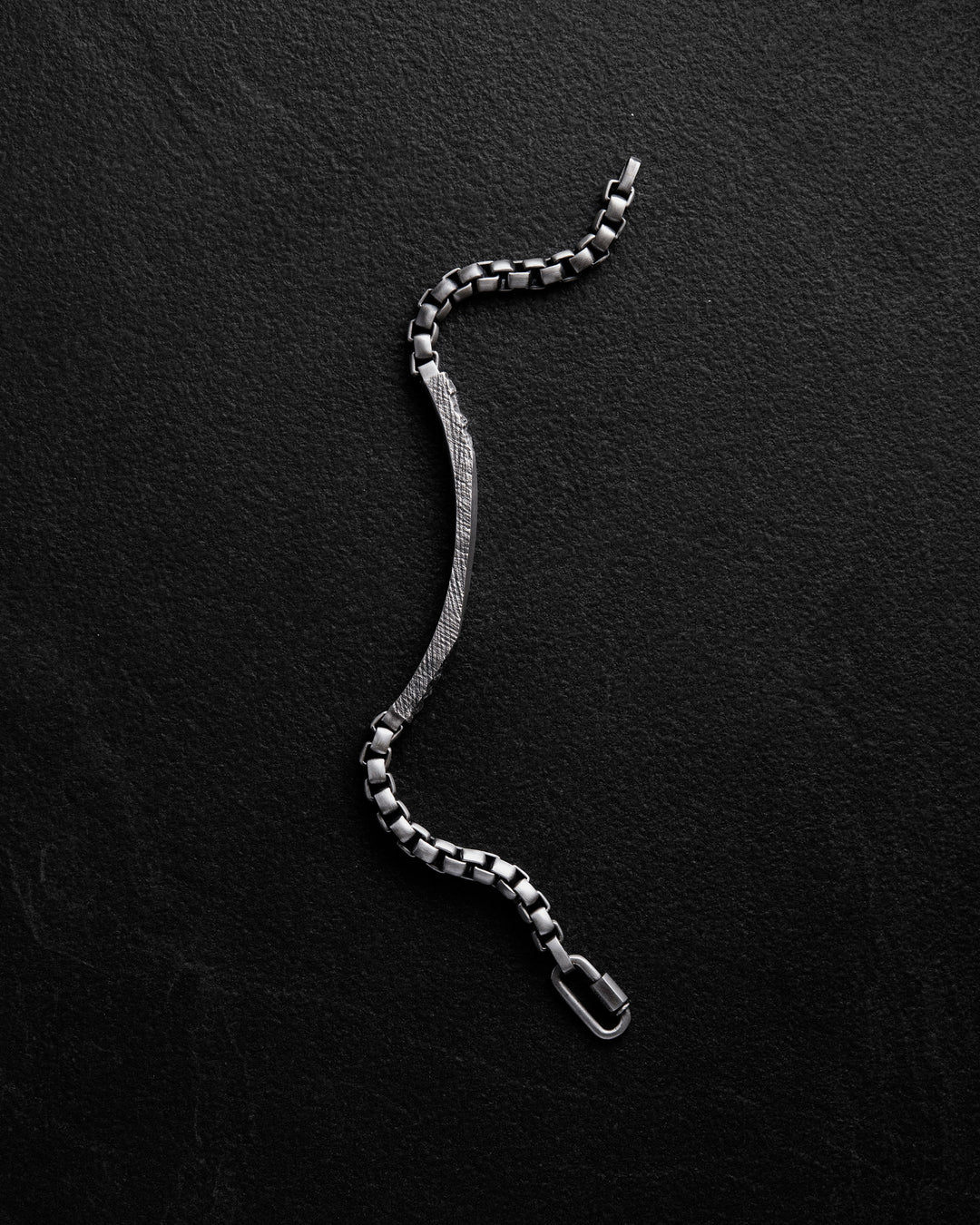 Silver bracelet FORGED