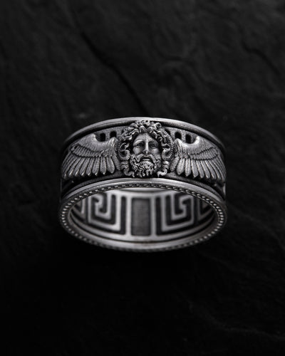 Silver ring ZEUS - GREEK GOD