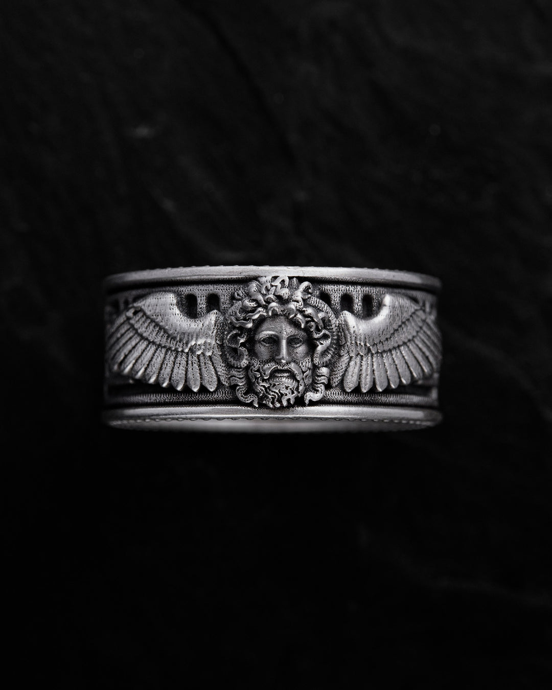 Silver ring ZEUS - GREEK GOD