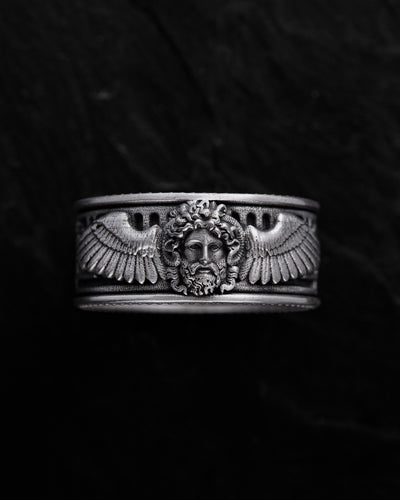 Silver ring ZEUS - GREEK GOD