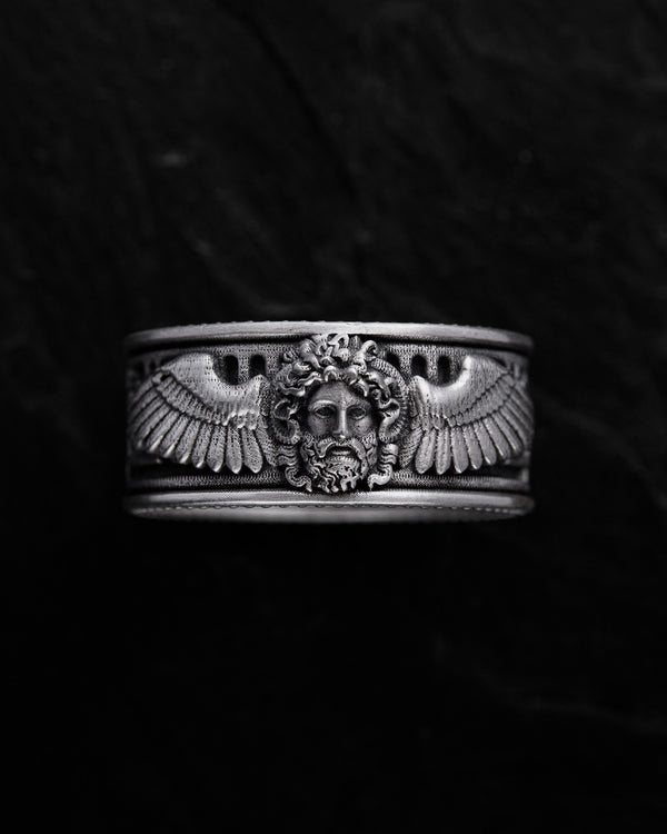 Silver ring ZEUS - GREEK GOD