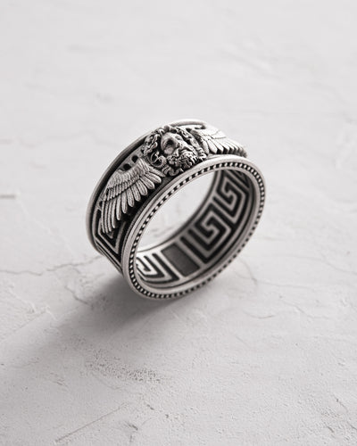 Silver ring ZEUS - GREEK GOD