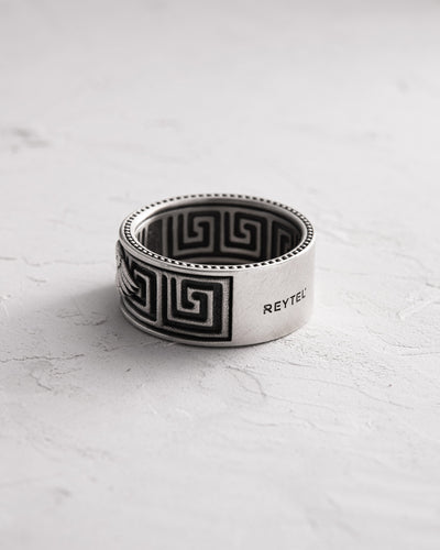 Silver ring ZEUS - GREEK GOD