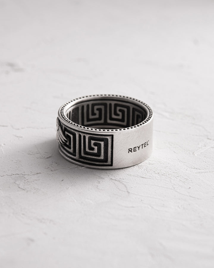 Silver ring ZEUS - GREEK GOD