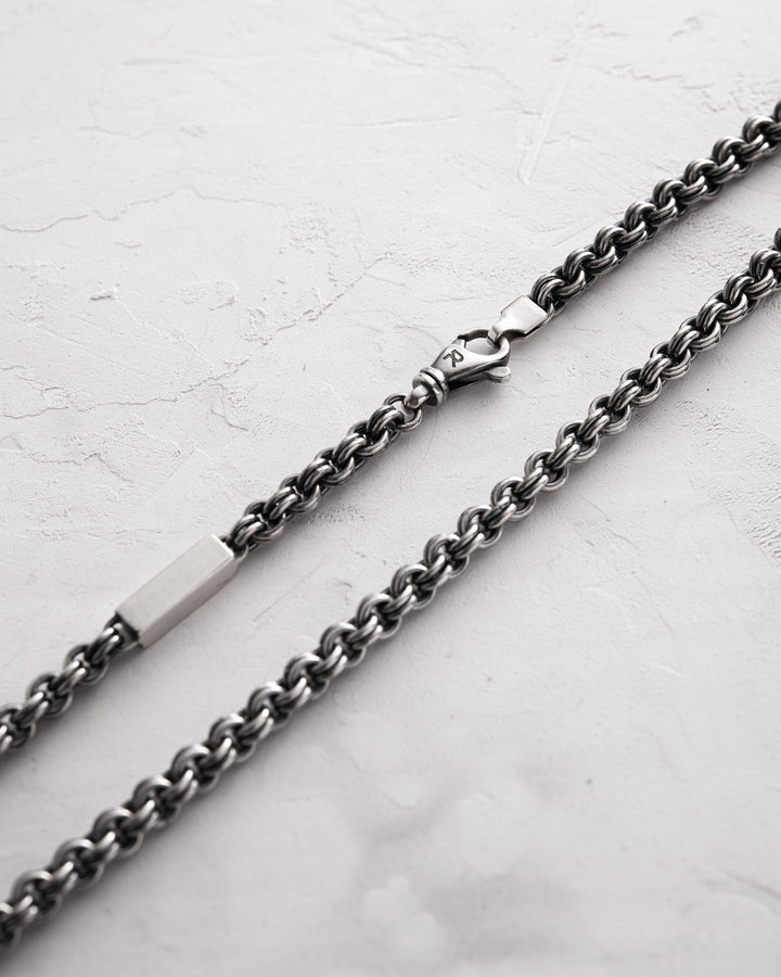 Catena in argento CORDA MARINA