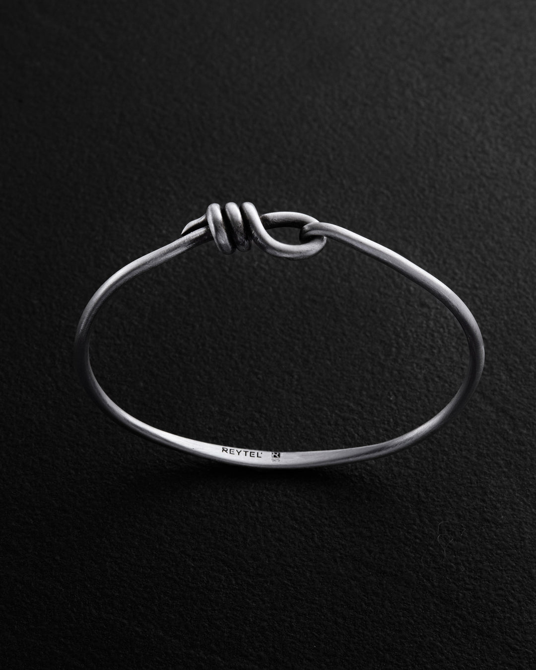 Silver bangle BOUCLE