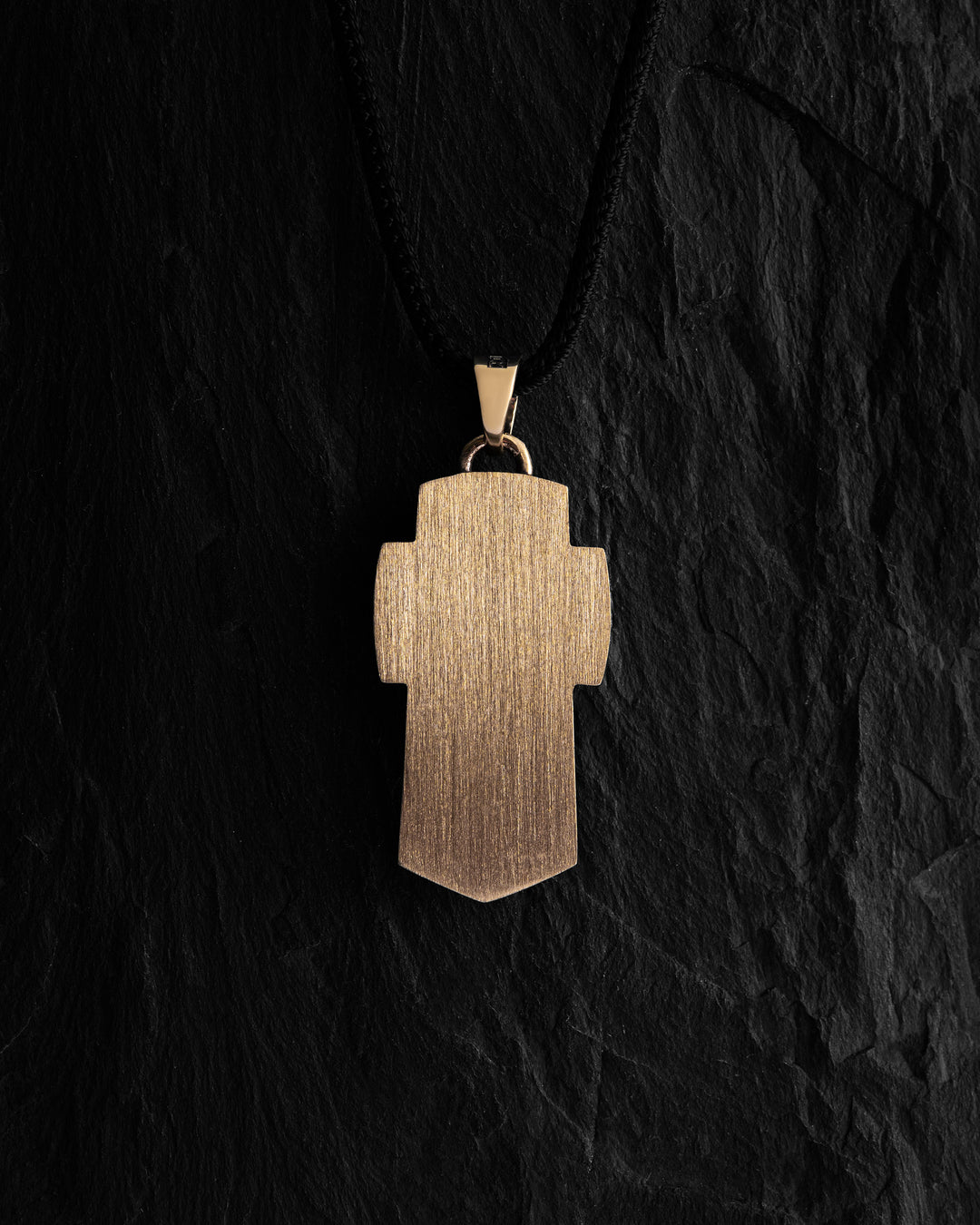 Cross ARCHANGEL MICHAEL (14k yellow gold)